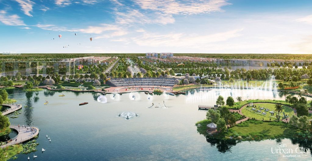Biệt thự Sun Bắc Ninh - Điểm đến đầu tư cao cấp giữa lòng thành phố 5 Sân khấu nhạc nước - Không gian huyền ảo, nơi những cột nước rực rỡ sắc màu hòa quyện cùng âm nhạc tạo nên màn trình diễn ấn tượng.