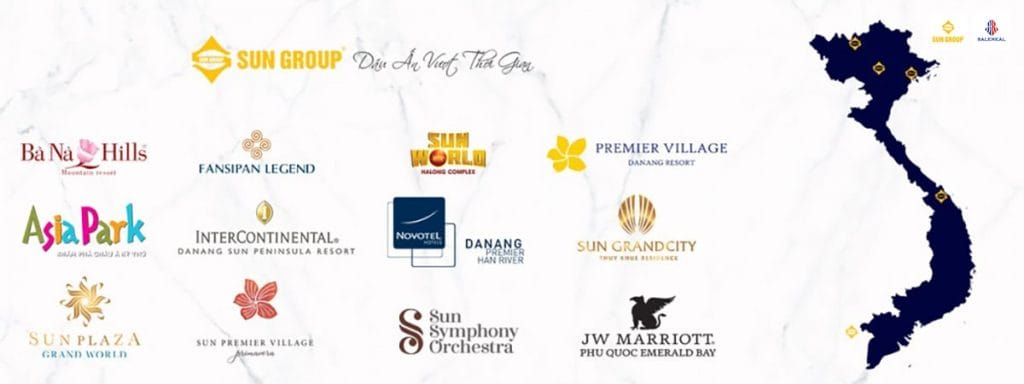 Hệ sinh thái của Sun Group